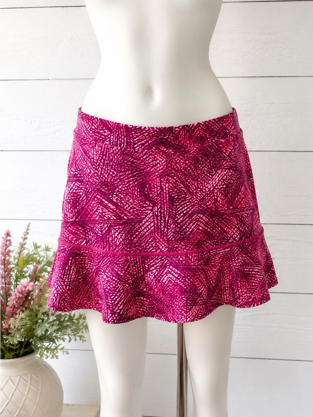 Made For Life Pink Golf Tennis Pickleball Skort Built-In Shorts Women’s M